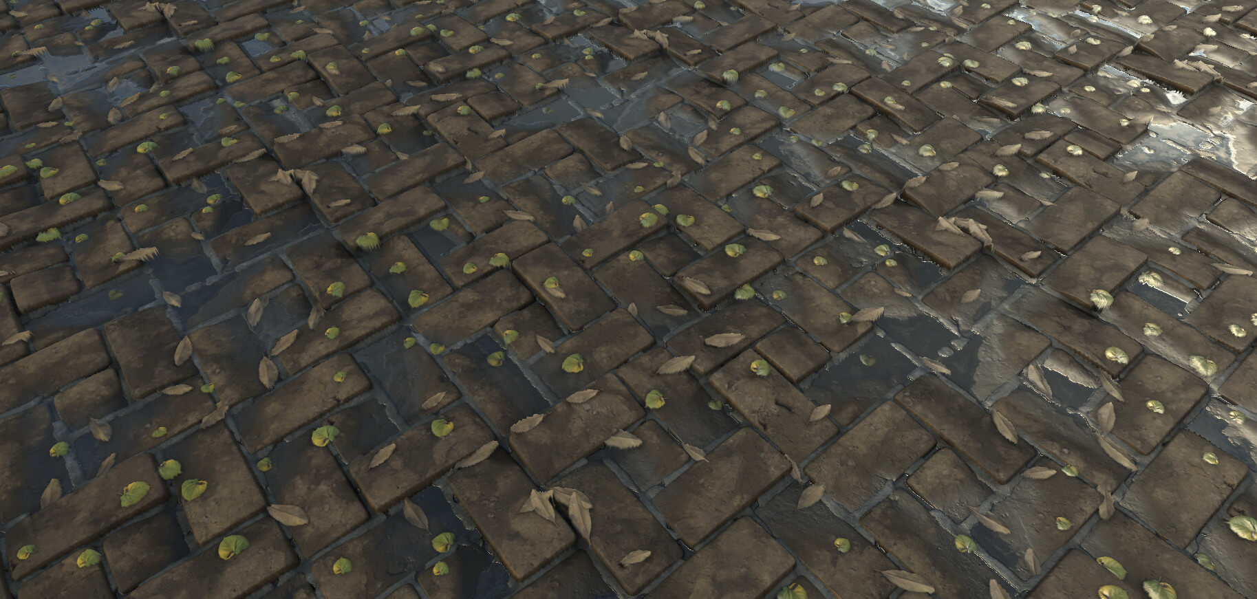 Ground Brick Material 8 3D Material or Shader