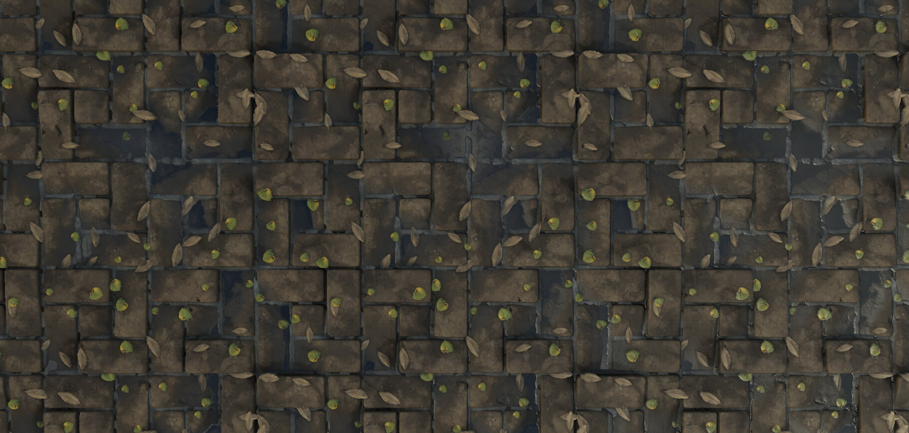 Ground Brick Material 8 3D Material or Shader