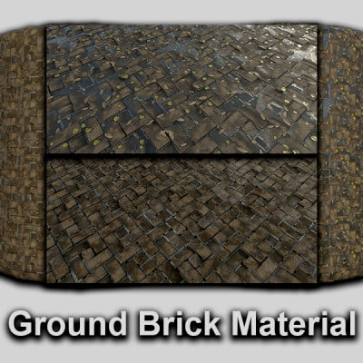 Ground Brick Material 8