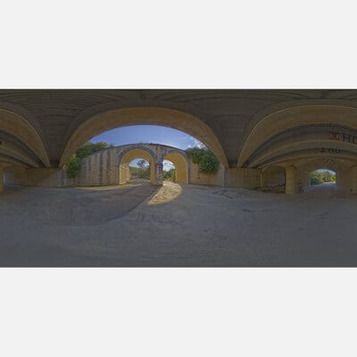 Under Bridge Summer Sunset (HDRI 052)