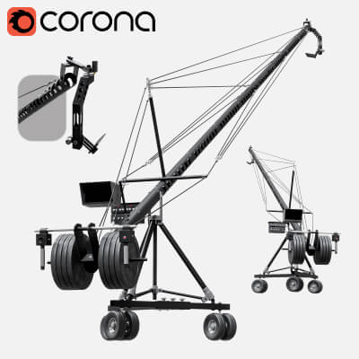 Cinema Crane Camera Silver