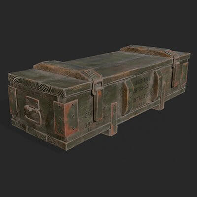 Military Wooden Box