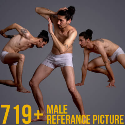 710+ Daily Sketching Male Reference Pictures