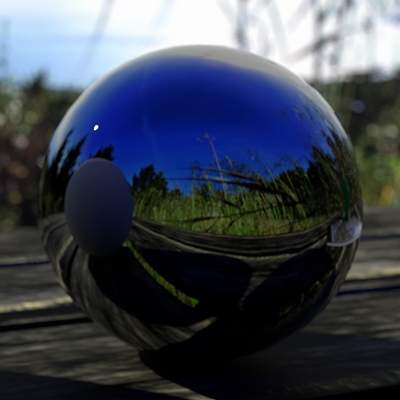 HDRI Sky Map, Mount Tamalpais State Park, Muir Beach