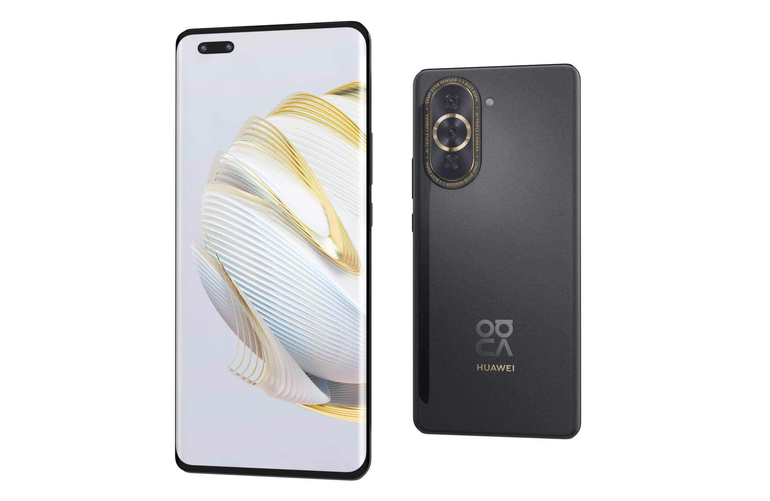 Huawei Nova 10 Pro Black 3D Model