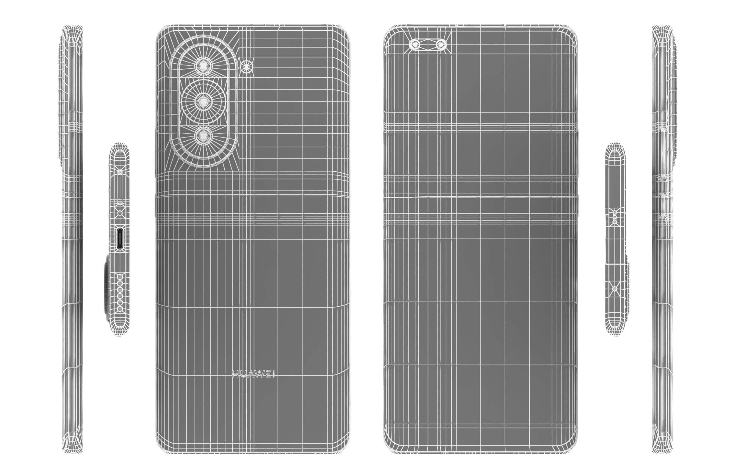 Huawei Nova 10 Pro Black 3D Model