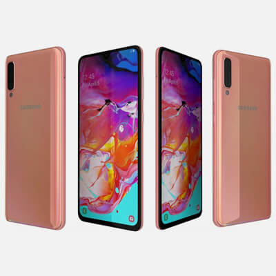 Samsung Galaxy A70 Coral