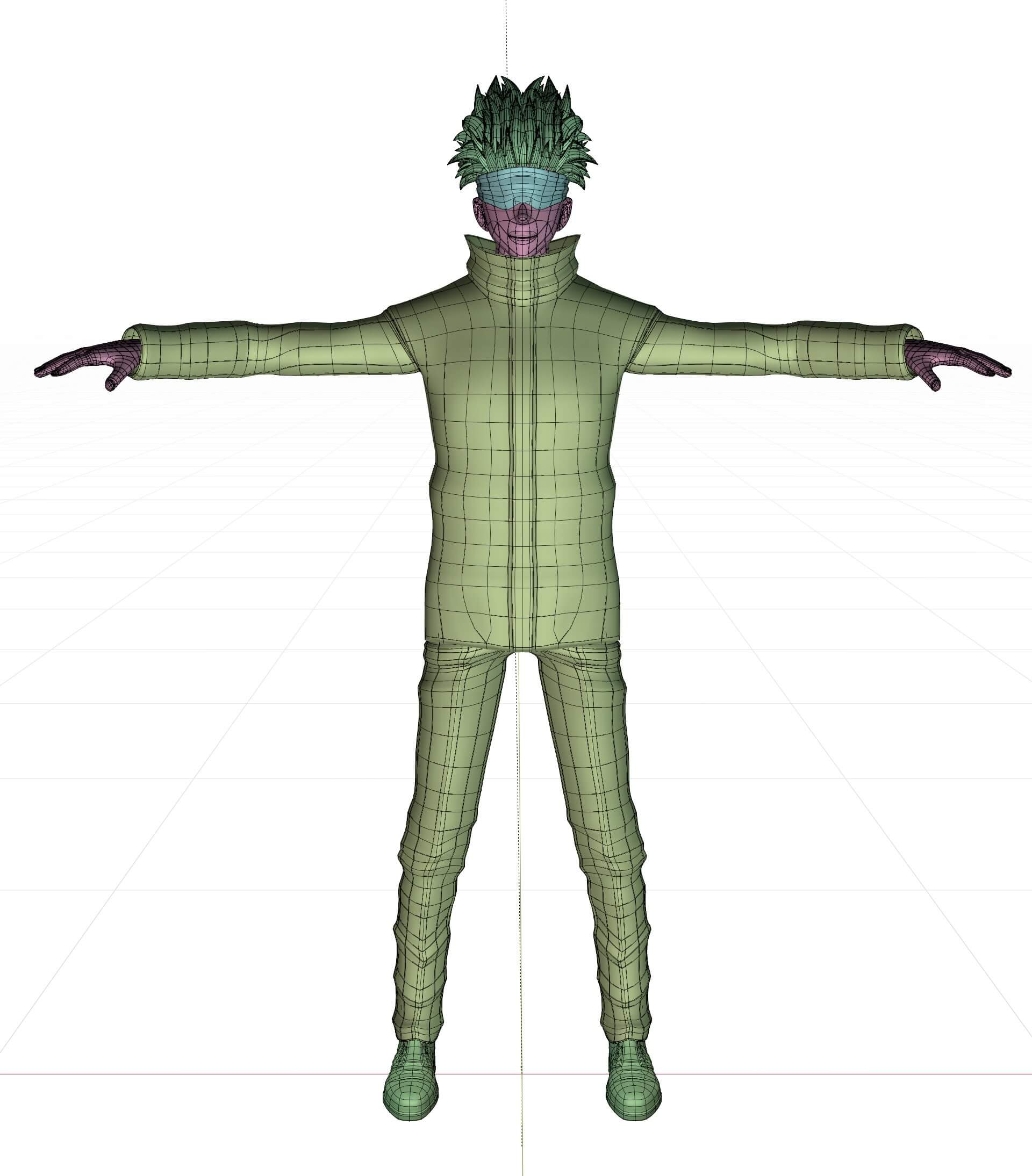 Jujutsu Kaisen - Gojo 3D Model