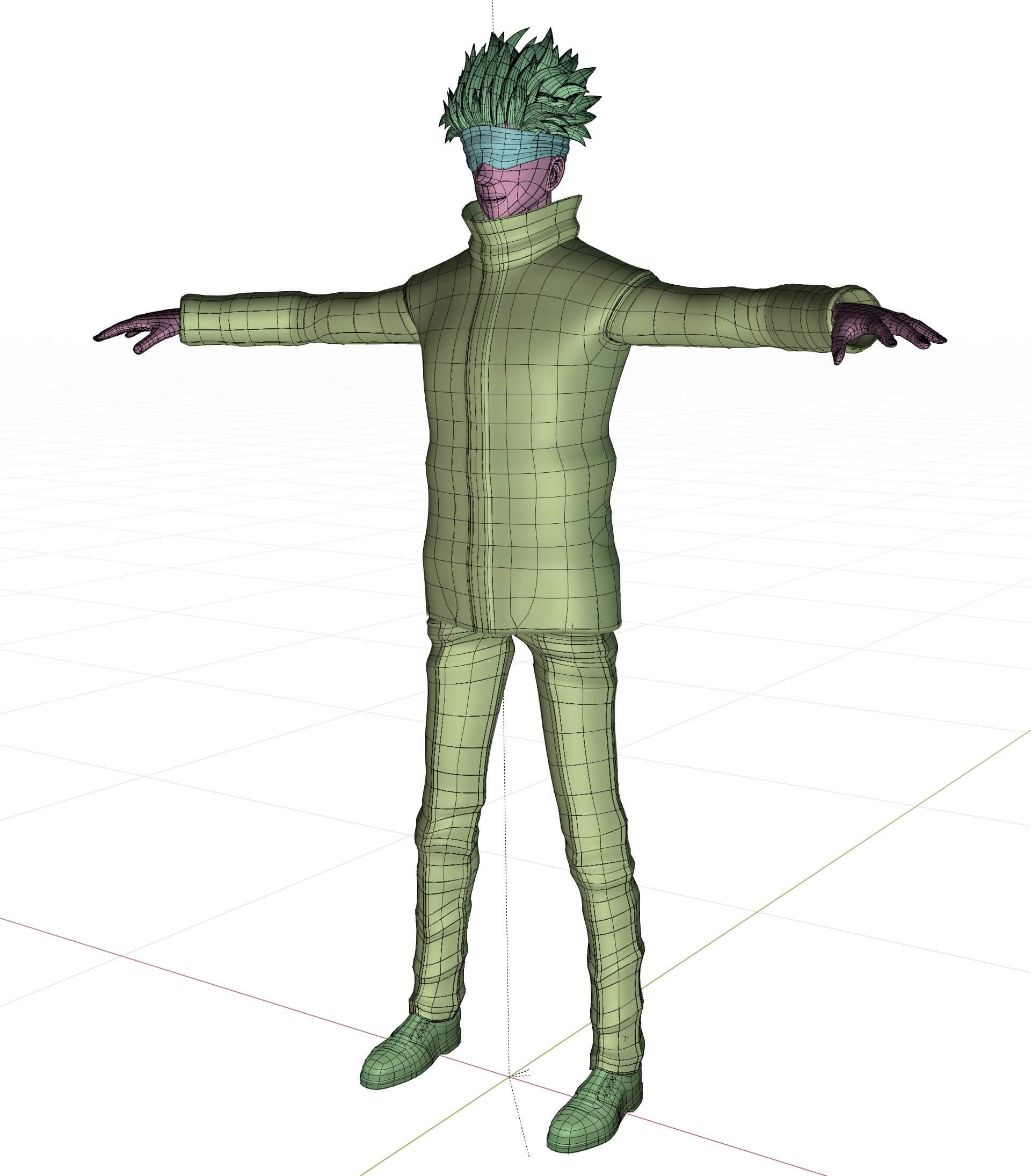 Jujutsu Kaisen - Gojo 3D Model