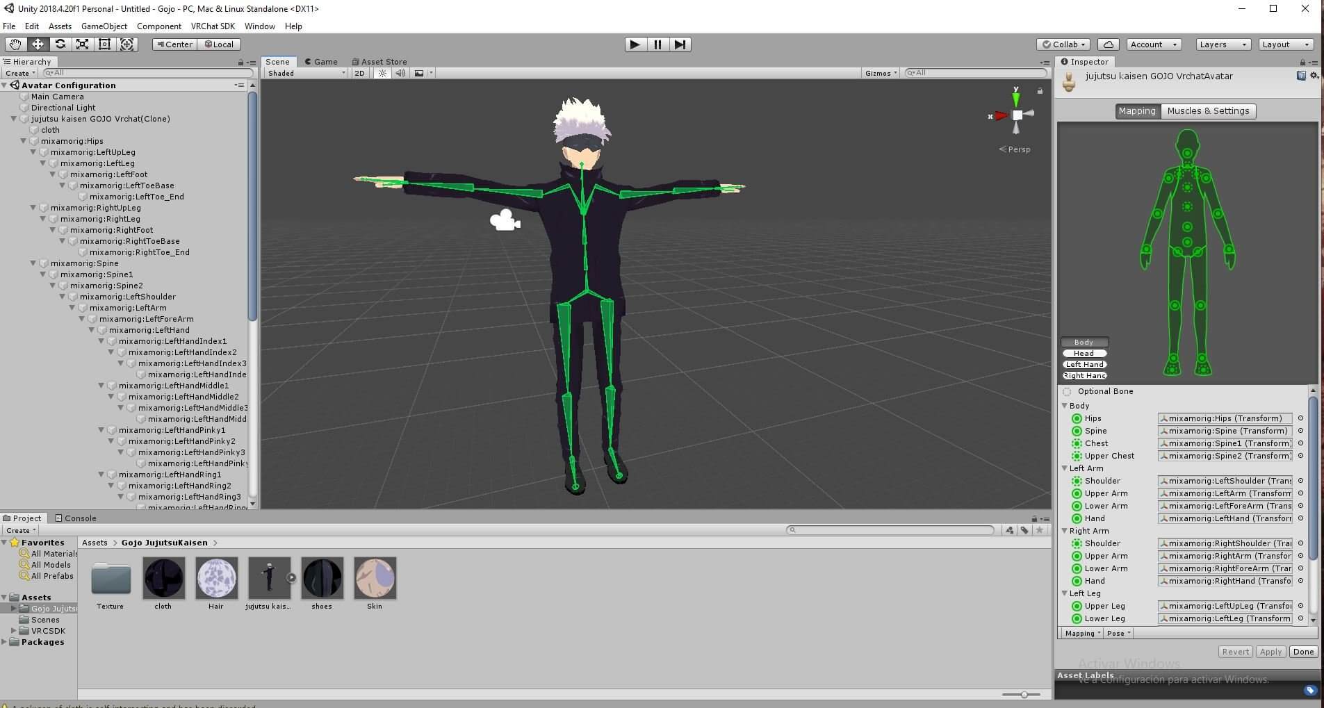 Jujutsu Kaisen - Gojo 3D Model