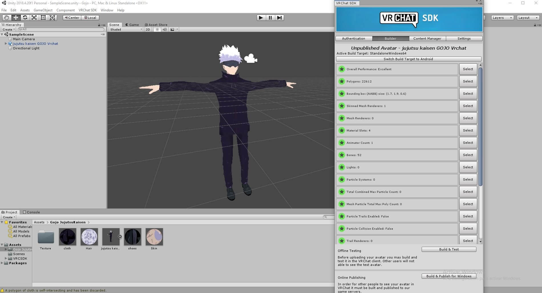 Jujutsu Kaisen - Gojo 3D Model