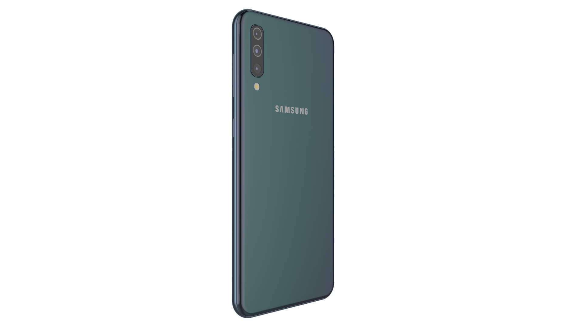 Samsung Galaxy A50 Black 3D Model