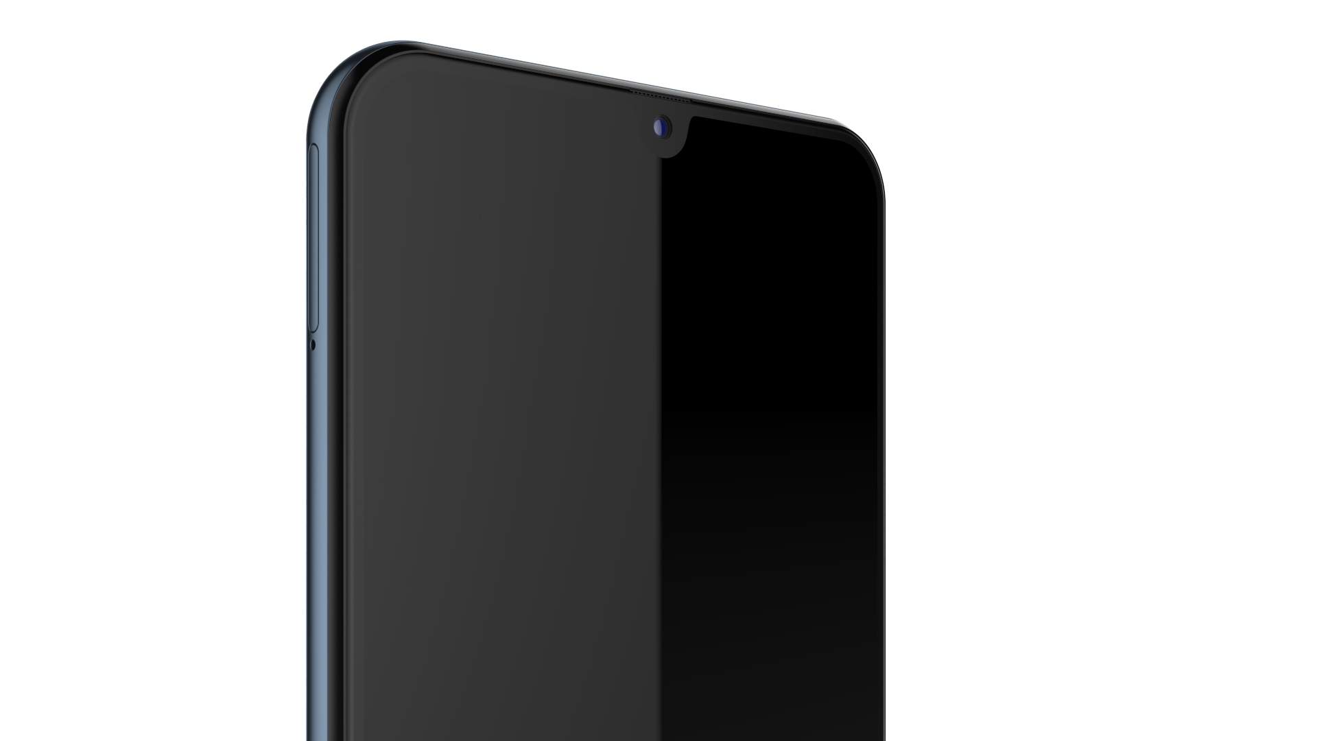 Samsung Galaxy A50 Black 3D Model