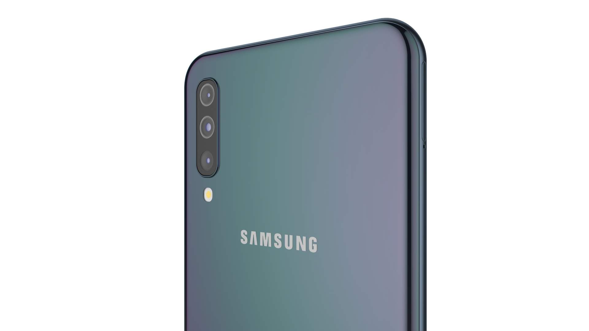 Samsung Galaxy A50 Black 3D Model