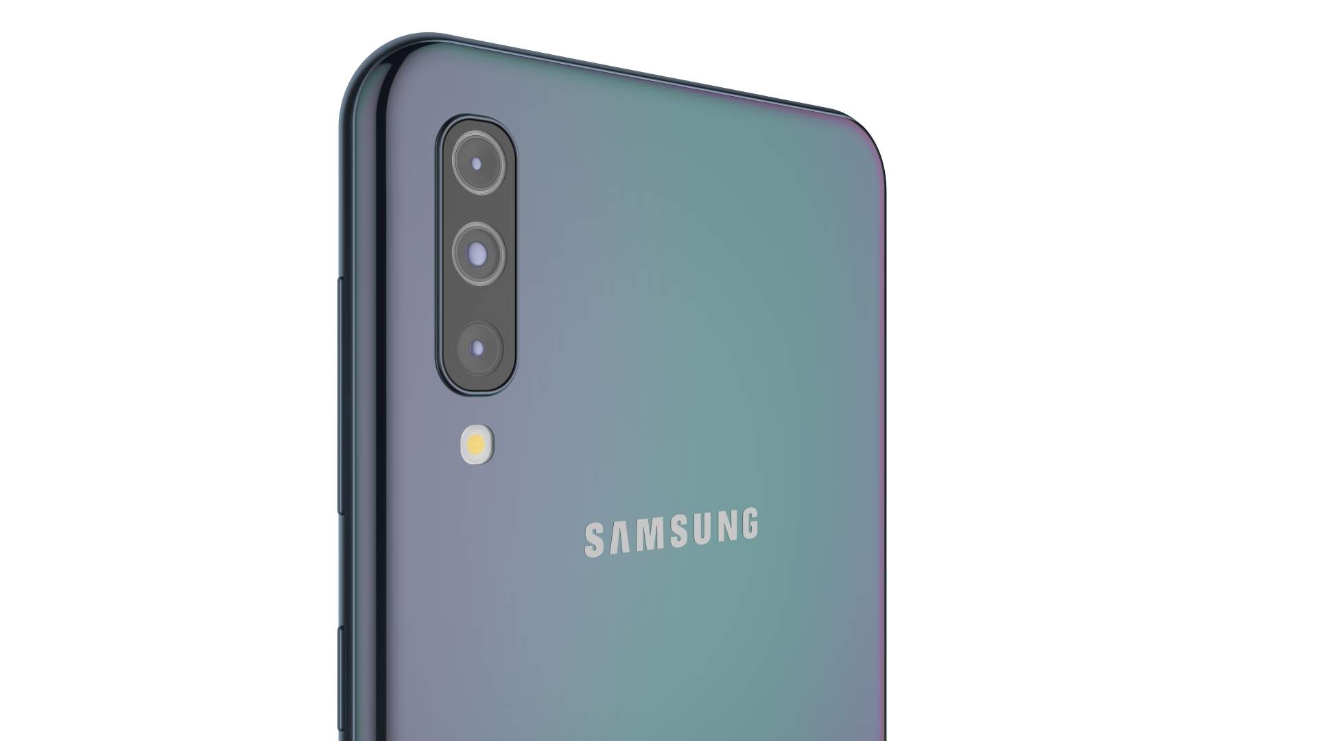 Samsung Galaxy A50 Black 3D Model