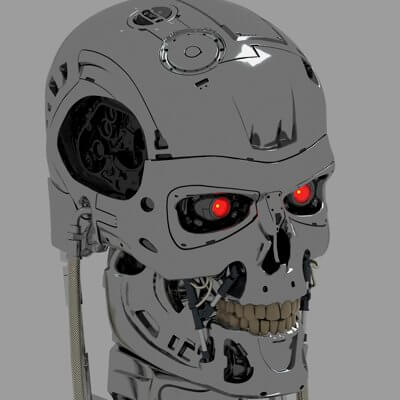 Terminator T-800 Skull