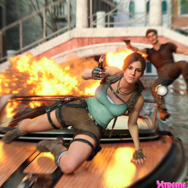 Lara Croft COD MW2