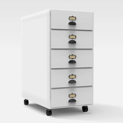 Office Drawers - Furnitures 3D Model