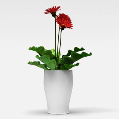 Potplant - Home Decor Plant 3D Model