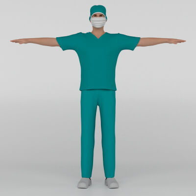 Surgeon - Doctor 3D Model