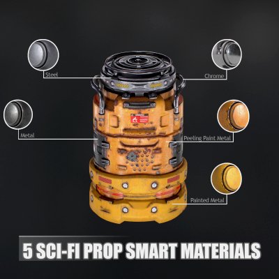 Sci-Fi Prop Smart Materials