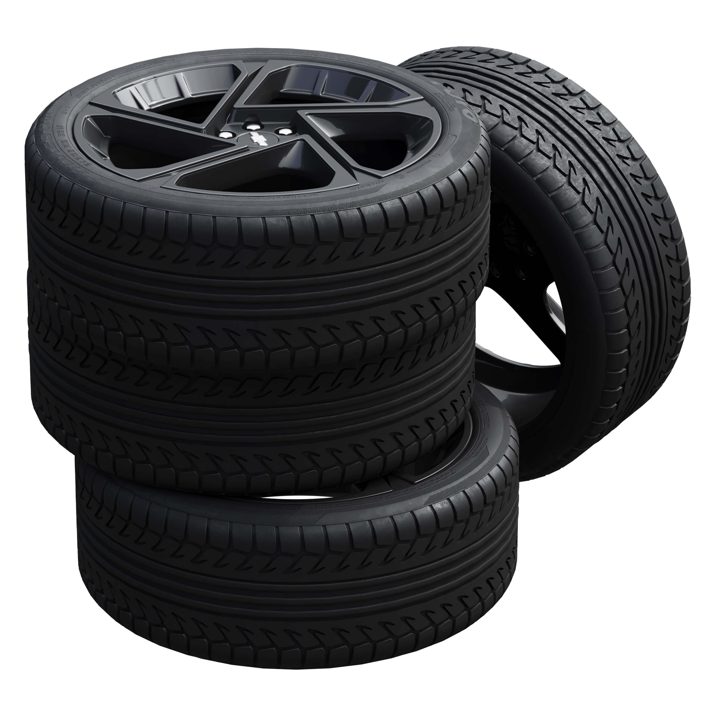 Chevrolet Tires 3D Model