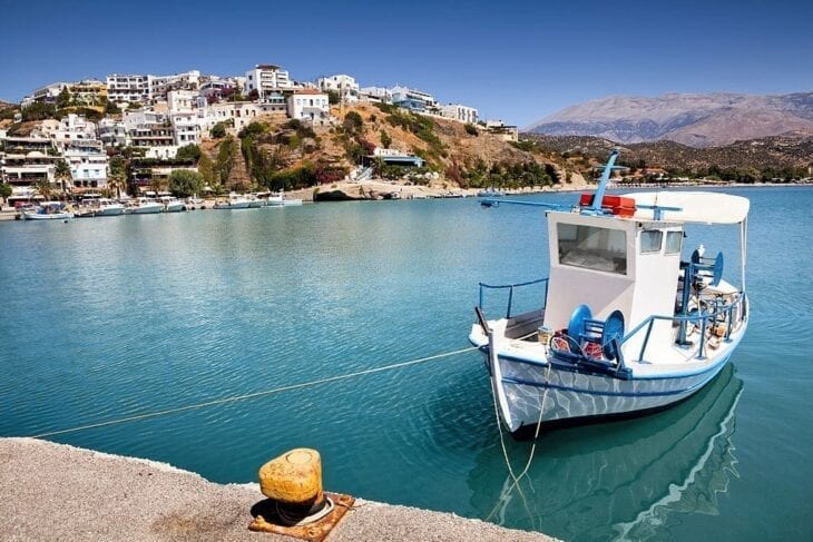 Hafen von Agia Galini auf Kreta