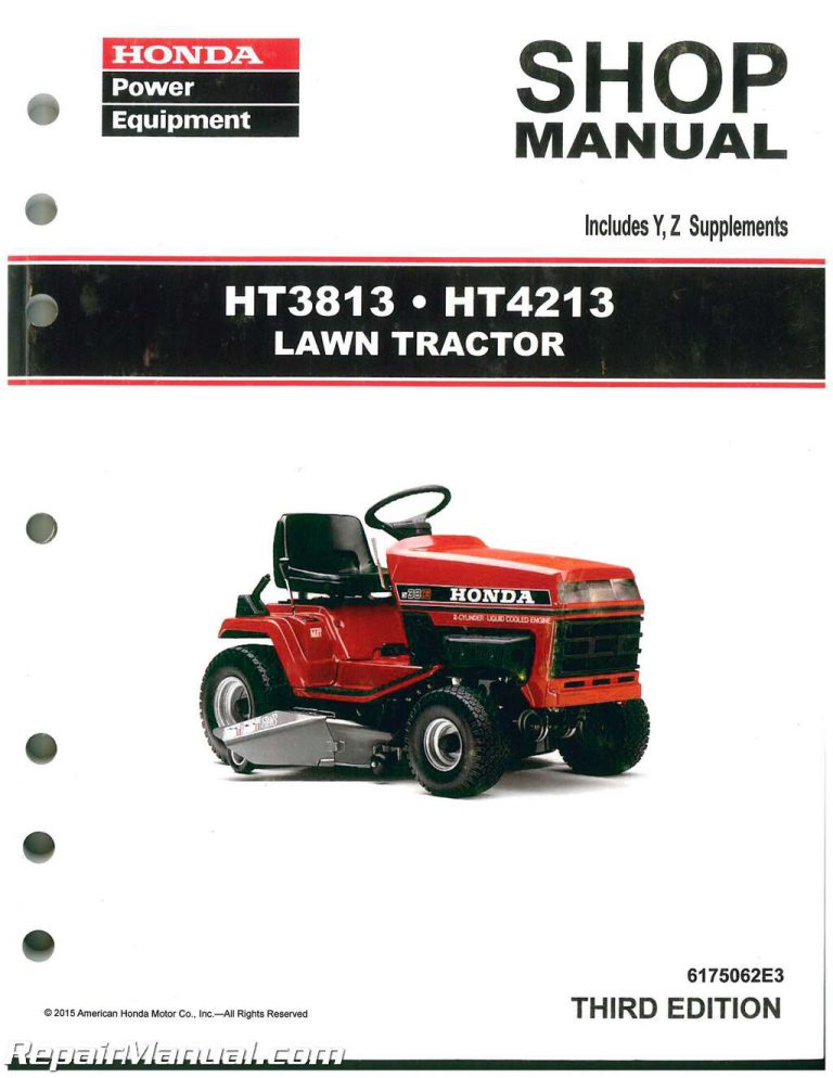 Ariens Riding Lawn Mower Owner's Manual