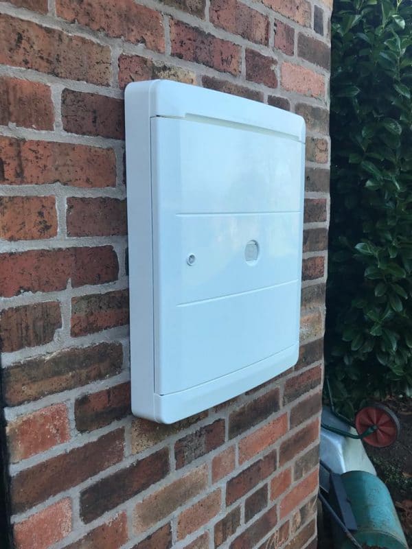 Gas Electric Meter Box