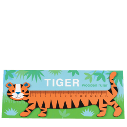 tiger wooden ruler