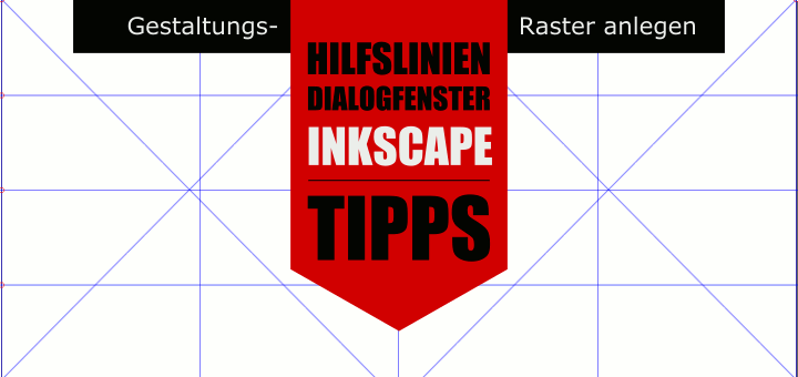 Inkscape Gestaltungsraster