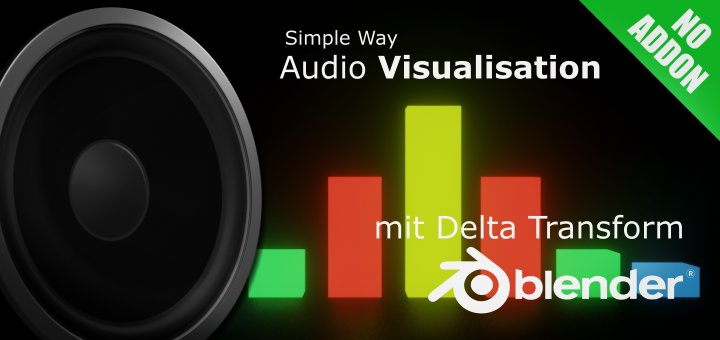 Blender Easy Audio Visualisation