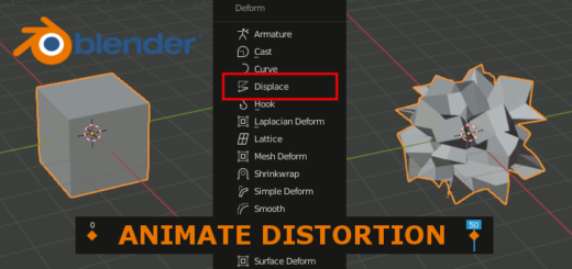 Blender Displace Distortion