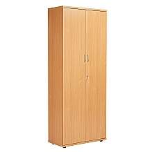 Beech 2000mm high cupboard four shelves