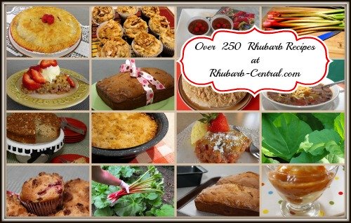 Rhubarb Recipe Images - Homemade Recipes made with rhubarb