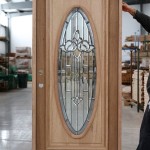 Exterior Door Oval Glass