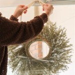 How To Hang A Wreath On Glass