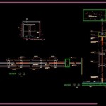 Tempered Glass Door Detail Dwg