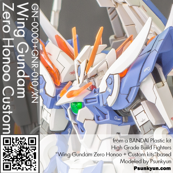 HGBF Wing Gundam Zero Honoo Custom