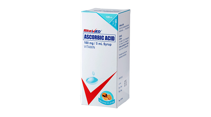 RM ASCORBIC ACID 100 MG SYRUP 120 ML