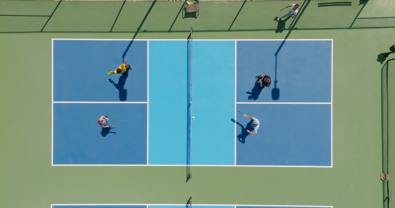 Pickleball match at Riu Palace Bavaro