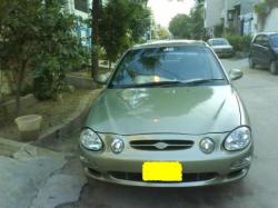 KIA SPECTRA green