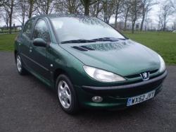 PEUGEOT 206 1,4 green