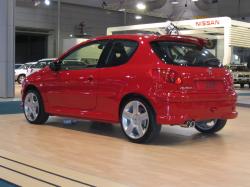 PEUGEOT 206 red