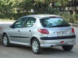 PEUGEOT 206 white