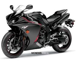 YAMAHA R1 black