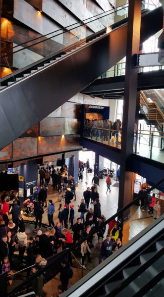 View from above, Titanic Belfast