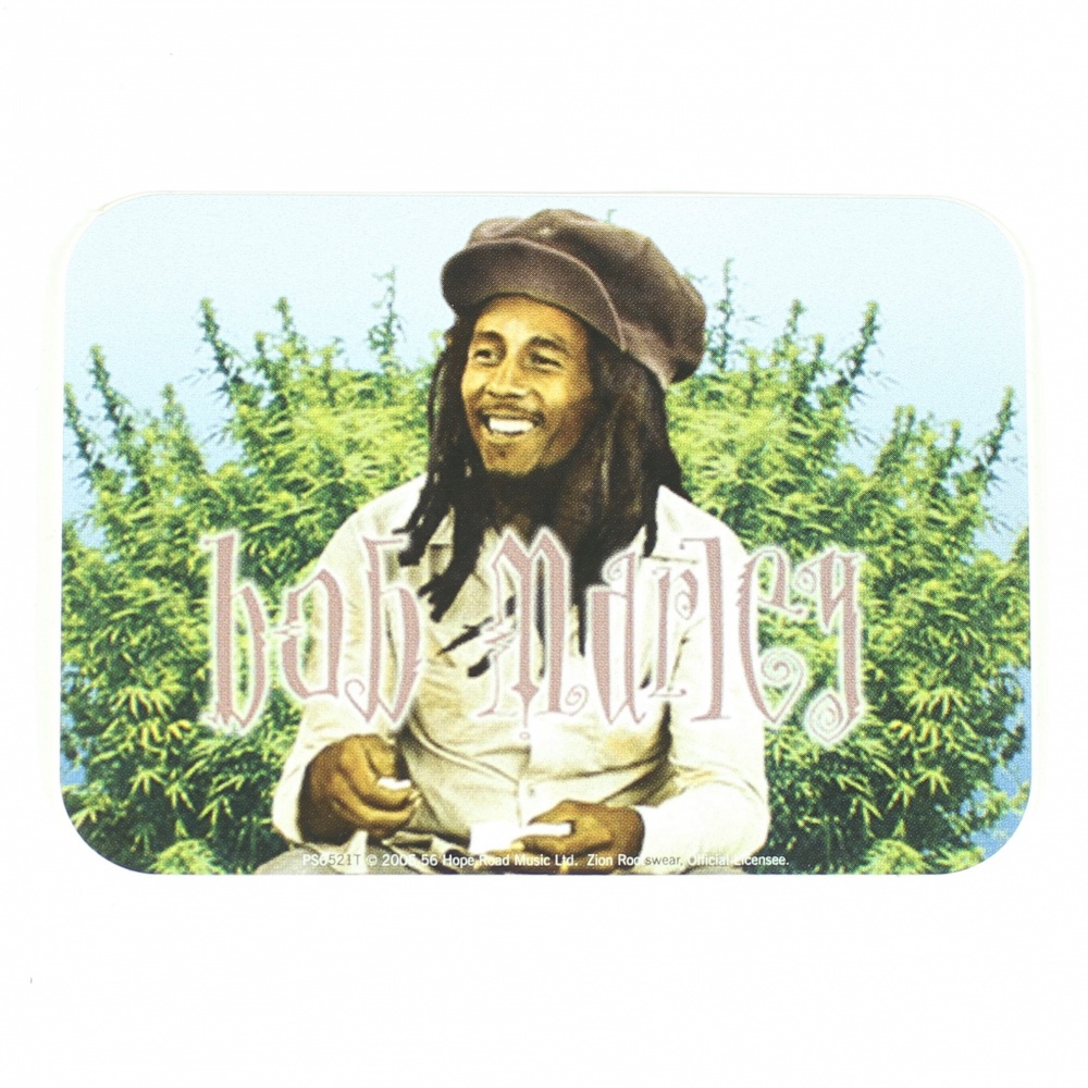 Bob Marley Logo Vinyl Sticker