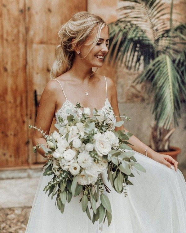 Sage Green Wedding Bouquet