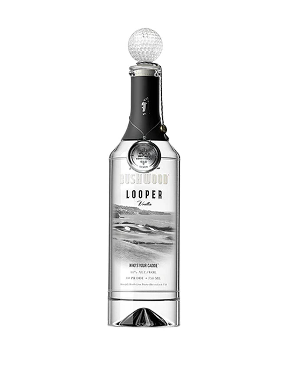 Bushwood Looper Ultra Premium Vodka | Royal Batch image.